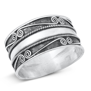 Silver Ring - Bali Design