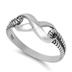 Silver Ring - Infinity Knot
