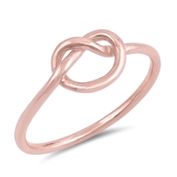 Silver Ring - Love Knot