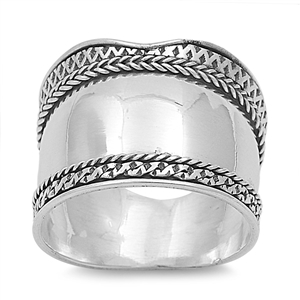 Silver Ring - Bali Design