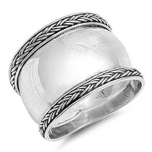 Silver Ring - Bali Design