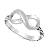 Silver Infinity Ring