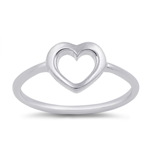 Silver Ring - Heart