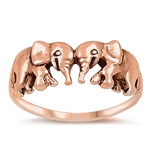 Silver Ring - Elephant