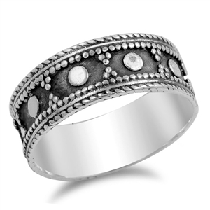 Silver Bali Ring