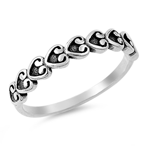 Silver Heart Ring