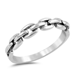 Silver Chain Ring