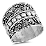 Silver Ring - Bali Design