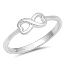 Silver Ring - Infinity Heart