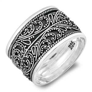 Silver Bali Ring