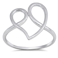 Silver Ring - Heart