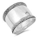 Silver Ring - Bali Design