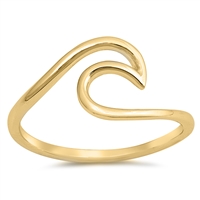 Silver Ring - Wave