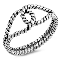 Silver Ring - Knot