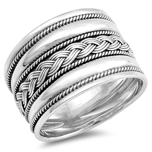 Silver Ring - Bali Design