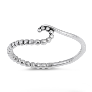 Silver Ring - Wave