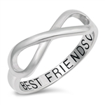 Silver Ring - Best Friends Infinity