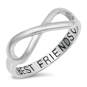 Silver Ring - Best Friends Infinity