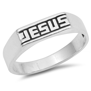 Silver Ring - Jesus