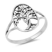 Silver Ring - Tree of Life