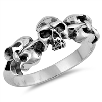 Silver Ring - Skull