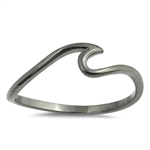 Silver Ring - Wave