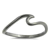 Silver Ring - Wave