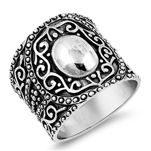 Silver Ring - Bali Design