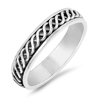 Silver Spinner Ring