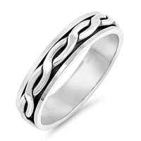 Silver Spinner Ring