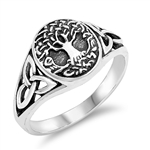 Silver Ring - Celtic Tree of Life