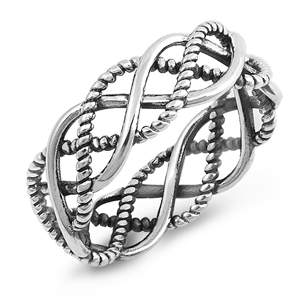 Silver Ring - Braid