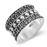 Silver Ring - Bali Design