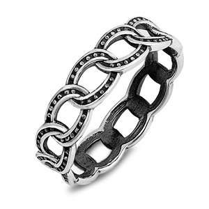 Silver Ring - Chain
