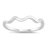 Silver Ring - Wave