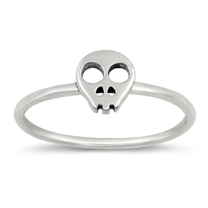 Silver Ring - Skull