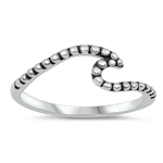 Silver Ring - Wave