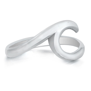 Silver Ring - Wave