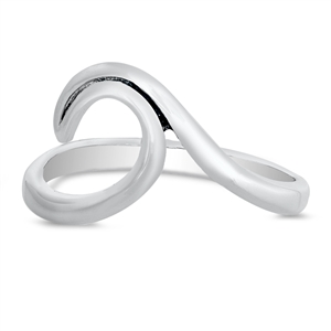 Silver Ring - Wave