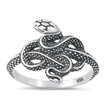 Silver Ring - Snake