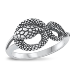 Silver Ring - Snake