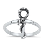 Silver Ring - Snake