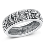 Silver Ring - Basket Weave