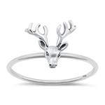 Silver Ring - Deer