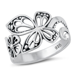 Silver Ring - Butterfly