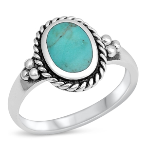 Silver Stone Ring