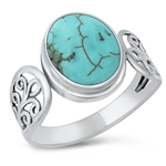 Silver Stone Ring