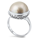 Silver Stone Ring