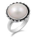 Silver Stone Ring