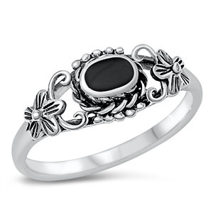 Silver Stone Ring